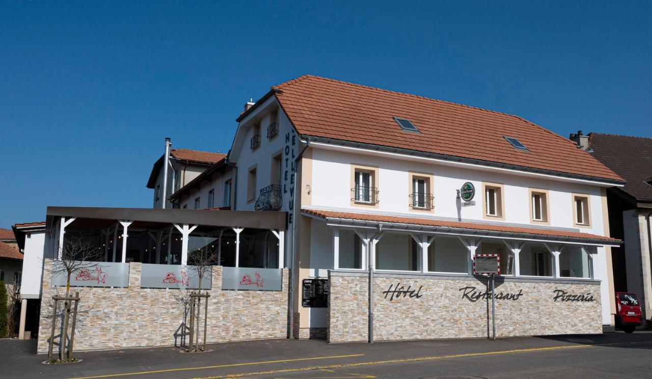 Saignelégier Hotel Bellavista "Bellevue" מראה חיצוני תמונה